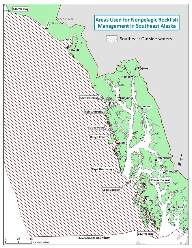 SOUTHEAST ALASKA NONPELAGIC ROCKFISH SPORT FISHING REGULATIONS FOR 2019